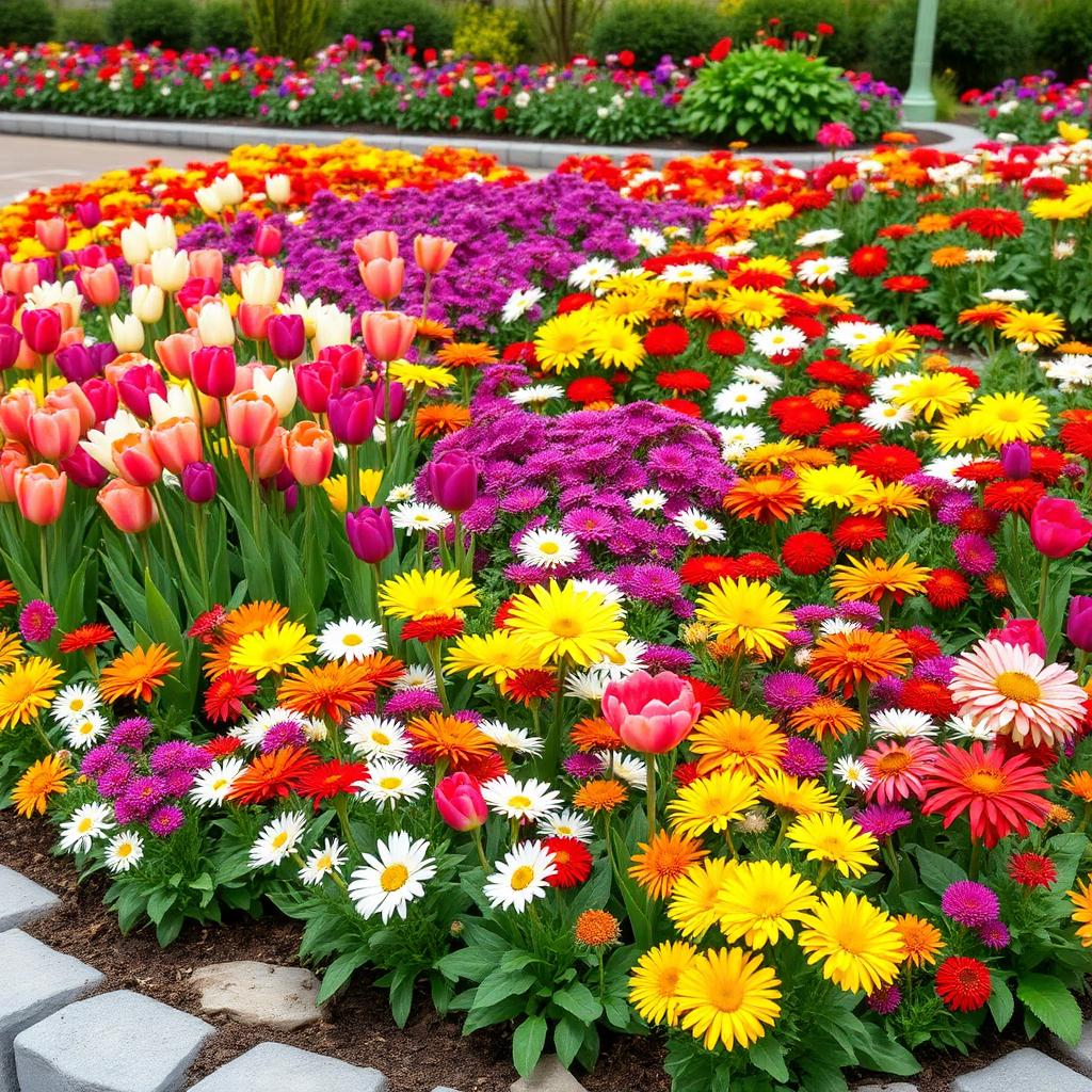 Plantação de Flores